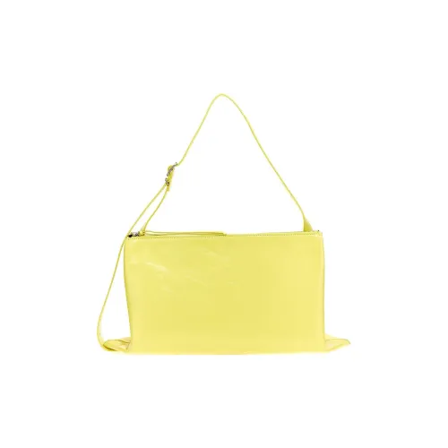 JIL SANDER Телячья кожа Сумка через плечо Женская Желтая