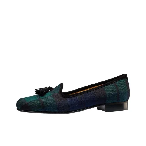 CROCKETT & JONES Лоферы Зеленые Женские