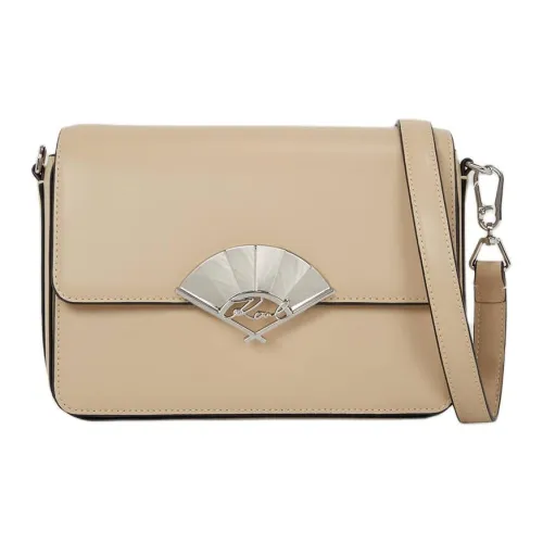 Karl Lagerfeld Коровья кожа Сумка через плечо Средний Женский Песочный