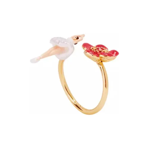 LES NEREIDES Кольца из латуни с золотым покрытием женские золото