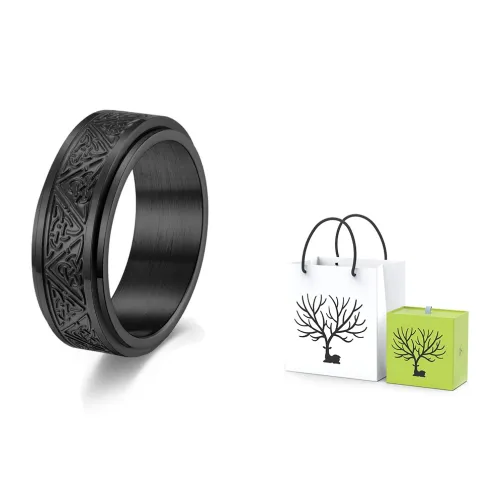 LIBALU Кольца из титанового стального сплава Мужские