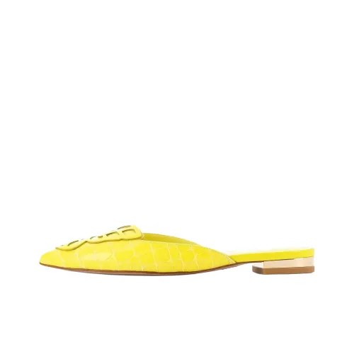 SOPHIA WEBSTER Бабочка Домашние тапочки Женские Желтые
