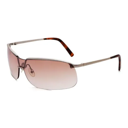 PRADA Прямоугольные Солнцезащитные очки Женские Серебряные