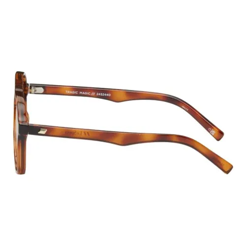 Le Specs Полимер Aviator Солнцезащитные очки Женские Tortoiseshell