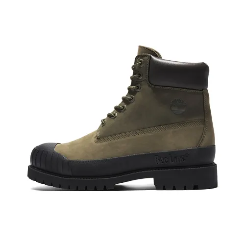 Пчелка Линия x Timberland 6 Inch Носки Crew Outdoor Зеленый Черный