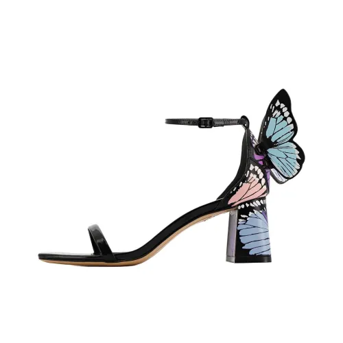 SOPHIA WEBSTER Chiara Блок one Ремень Сандалии 6 см Женские Черный