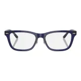 Прозрачный синий