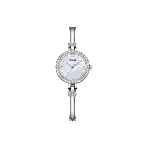 Miniso Кварцевый механизм Женские часы 25,6 мм Жемчужная раковина Цвет