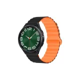 Чёрный и оранжевый [Только ремешок, без механизма]