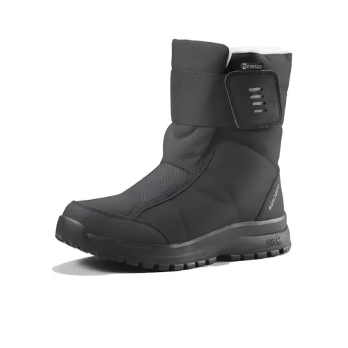 DECATHLON SH100 Термический Износостойкий Противоскользящий Водонепроницаемый Crew Сноубутсы Женские Черный