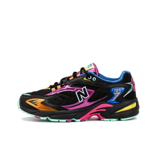New Balance NB 725 Беговые кроссовки Низкий топ Черный Унисекс