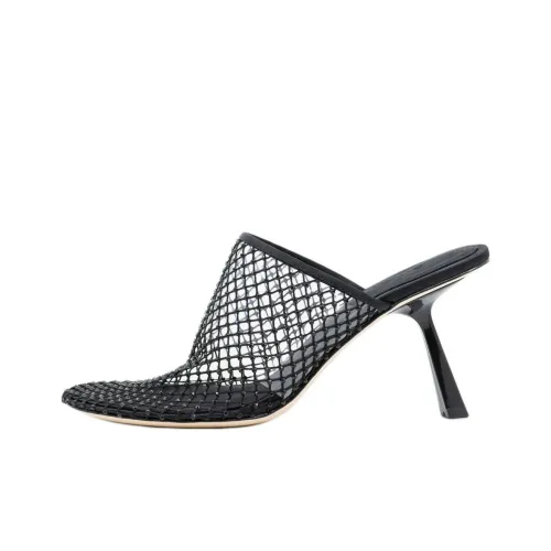 STUDIO AMELIA Домашние тапочки 8 см Женские Черный