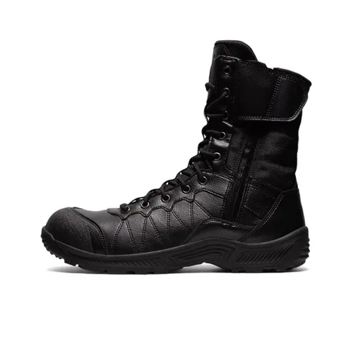 Asics Winjob Короткий Мартин Boot Унисекс Черный воин 3E Ширина