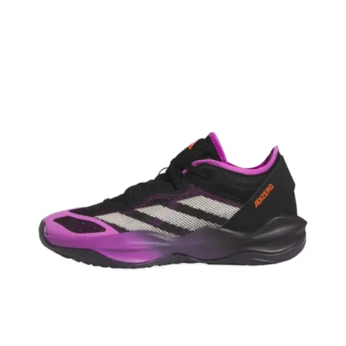 Adidas Adizero Select 2,0 2,0 LOW Противоскользящий Устойчивый к истиранию Низкий Топ Баскетбольные кроссовки Мужской Черный Фиолетовый
