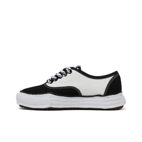 MIHARA YASUHIRO Baker Low Топ Скейтборд Кроссовки Унисекс Черный