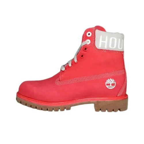 NBA x Timberland 6 Inch Водонепроницаемый Устойчивый к истиранию Амортизация Короткий Для активного отдыха Мужской Красный