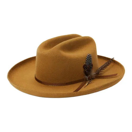 STETSON Шерсть Фетр Шляпы Унисекс Желтый