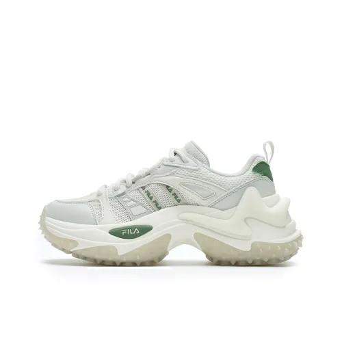 FILA SOFIA 3 Устойчивый к истиранию Низкий Топ Повседневная обувь Женская Белый Зеленый