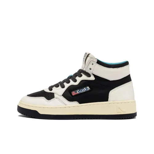 AUTRY Medalist High Топ Скейтборд Кроссовки Мужские Бежево-Черные