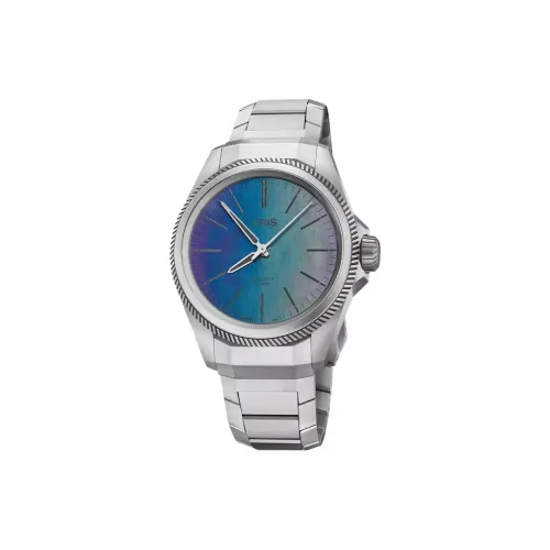 Oris Автоматический Механический Механизм Мужские Часы Oris Pilot Collection 39 мм Синий