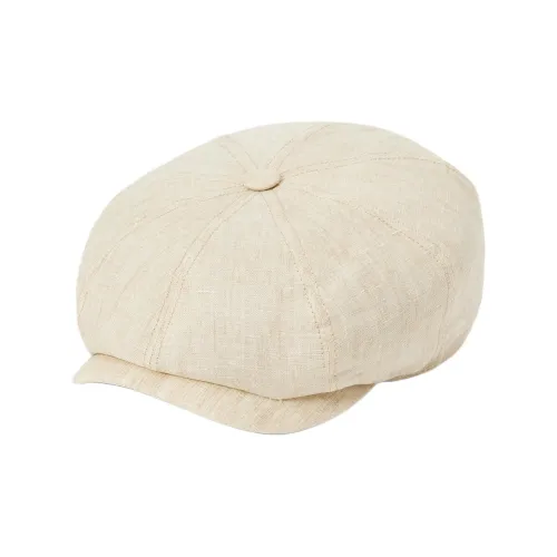 STETSON Linen Berets Unisex Light Umber