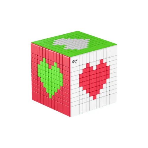 Qiyi New Upgraded Одиннадцать Уровень Кубик Рубика Word Puzzle Игрушки