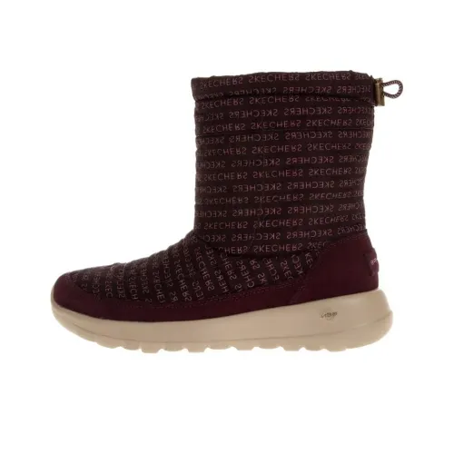 Skechers Женские высокие сапоги красного цвета