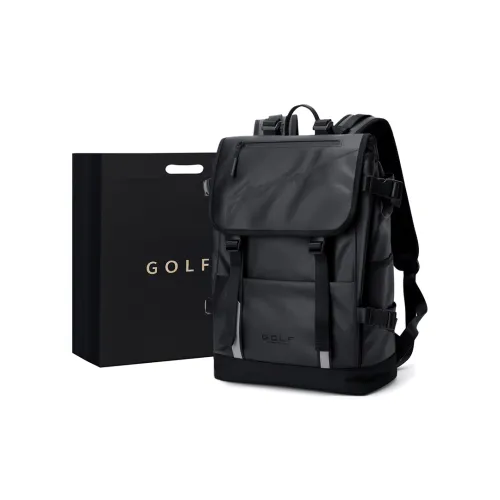 GOLF Ткань Рюкзак Большой Мужской Черный