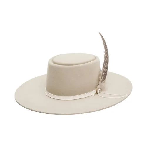 STETSON Felt Hats Caps Unisex Beige