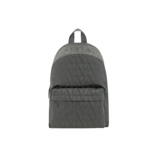 Valentino Ткань Рюкзак Мужской Серый