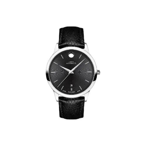 MOVADO Автоматический Механический Часы для Мужчин, 39,5 мм, Черный