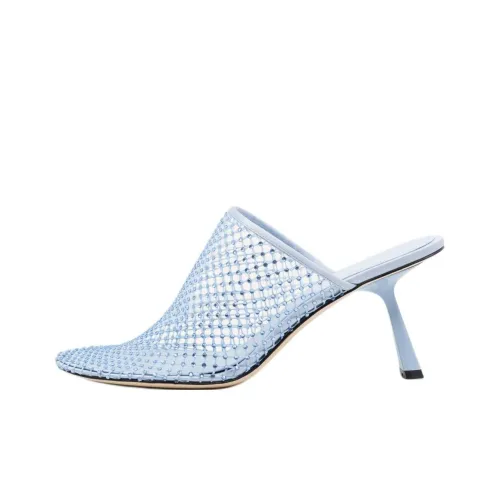 STUDIO AMELIA Домашние тапочки 8 см Женские Синие