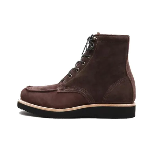 Timberland Американский Moc Устойчивый к истиранию Высота Увеличивающий Outdoor Мужской Темно-коричневый