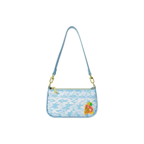 MACK JODAER Сумка через плечо из синтетической кожи стандартная женская светло-синяя