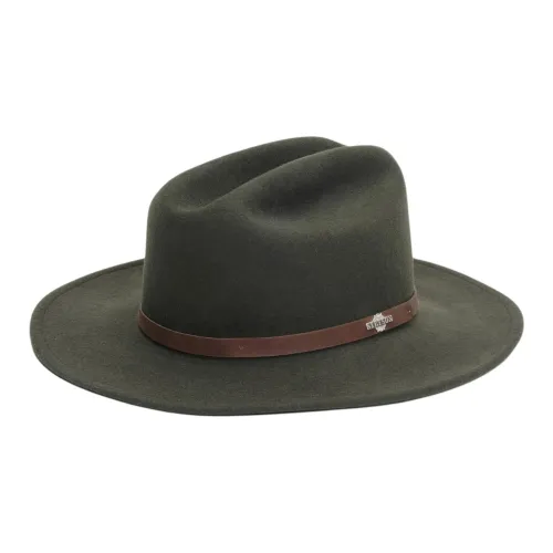 STETSON Felt Hats Caps Unisex Green STETSON Фетровые шляпы и кепки унисекс зеленые