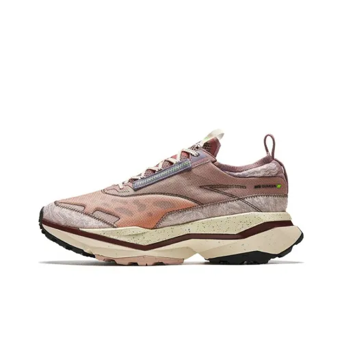 ANTA Champion Series Устойчивые к истиранию низкие кроссовки для бега по пересеченной местности Мужские Коричнево-красные