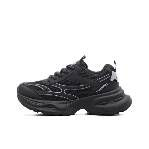 HUANQIU массивные кроссовки Low Top черные женские