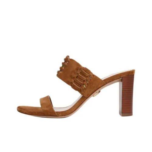 Veronica Beard Слипоны 7,5 см Женские Коричневый