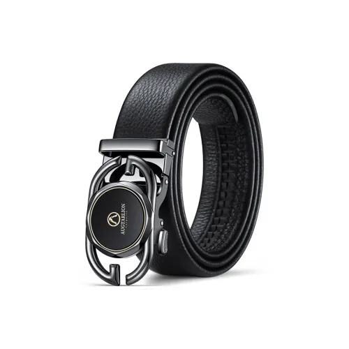 AUGTARLION Высококачественный Роскошный Автоматический Застежка Коровья Кожа Ремни Мужской Ширина 3,5 см
