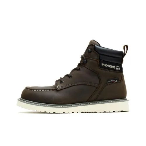 WOLVERINE Trade Moc Палец Crew Martin Boot Мужской Темно-коричневый