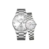 Стальной браслет, натуральный белый