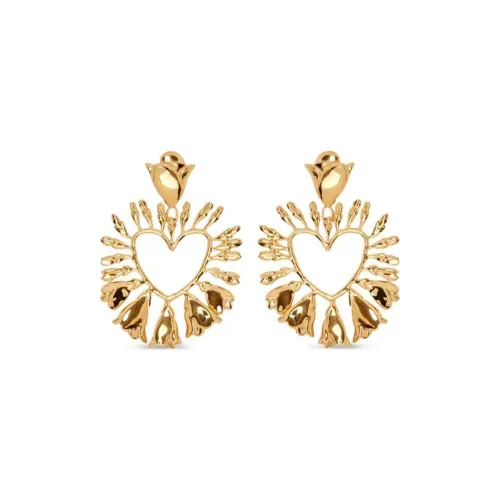 Серьги Oscar De La Renta Олово Женские Золотые