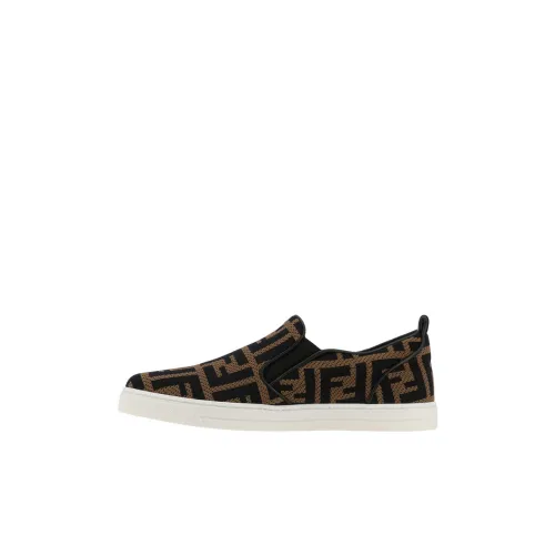 FENDI FF LOGO Скейтборд Кроссовки Низкие Женские