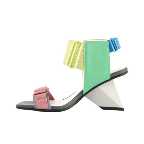 UNITED NUDE Rockit RUN One Strap Sandals 7cm Women's Green UNITED NUDE Rockit RUN One Ремень Сандалии 7см Женские Зеленые