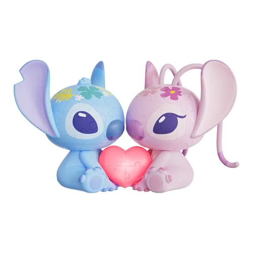 3D JP Стич Лило и Стич 3D-эффект Стайлинг Сердце Ночной свет Креативный Пазлы 138 шт. 3D JP 2406 0015