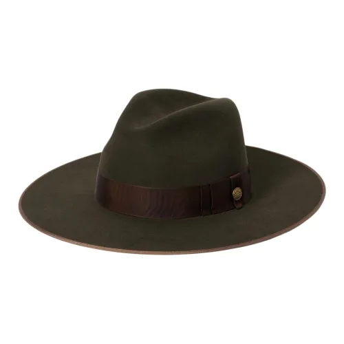 STETSON Felt Hats Унисекс Темно-зеленый