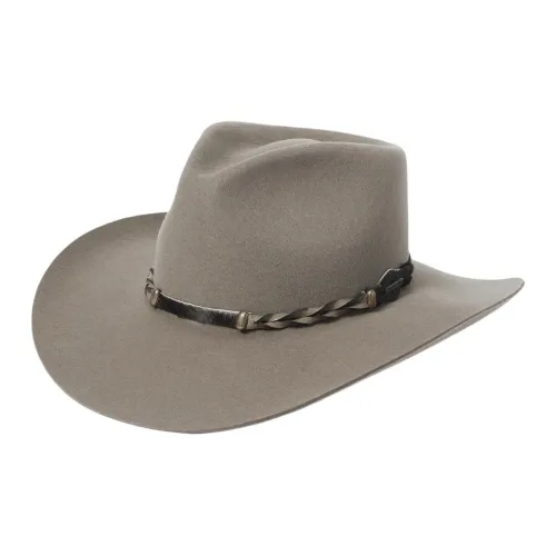 STETSON Buffalo Felt Hats Unisex Taupe