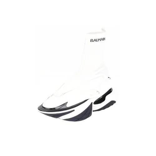 BALMAIN Толстая подошва High Top Мужские Кроссовки