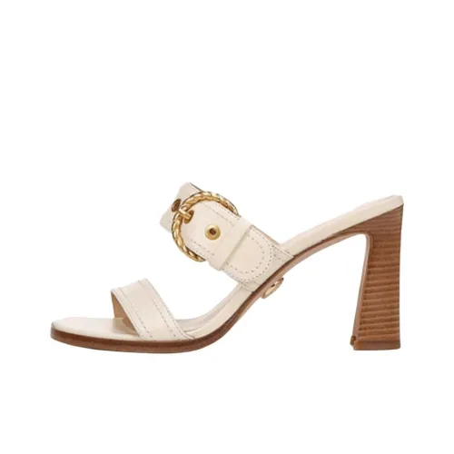 Veronica Beard Слипоны 7,5 см Женские Бежевые