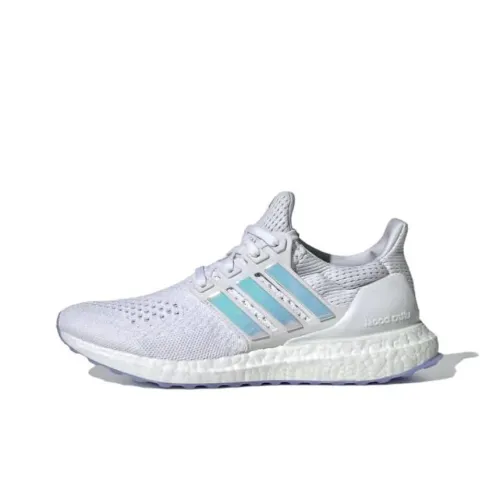 Adidas ULT Slip-resistant Abrasion-resistant Low Top Casual Running Shoes Women's White Blue Adidas ULT Противоскользящий Устойчивый к истиранию Низкий Топ Повседневные Беговые Кроссовки Женские Белый Синий